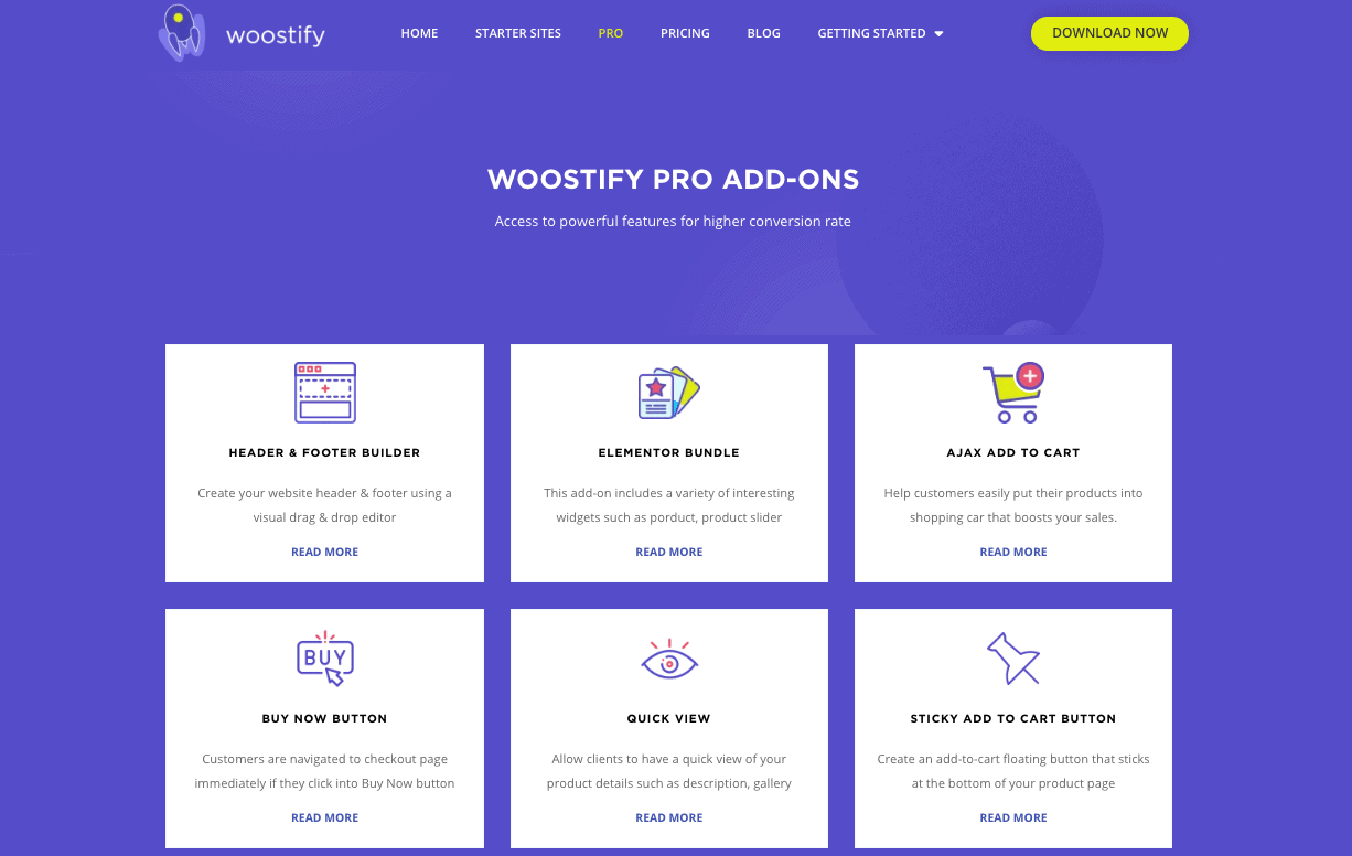 Woostify – Fast, lightweight, responsive and super flexible WooCommerce theme + Pro Addon