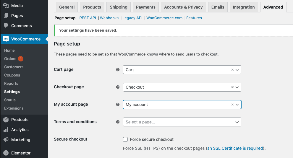 how to customize my account page in woocommerce