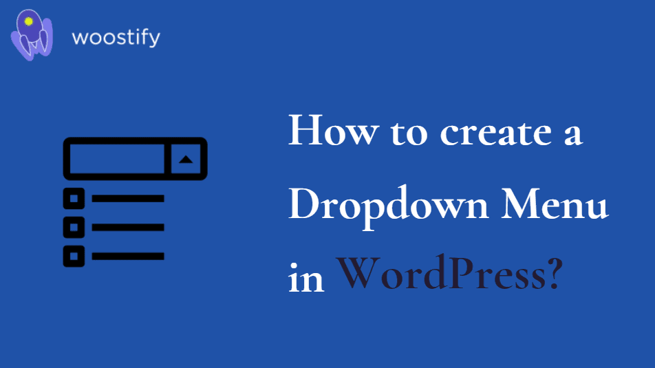 wordpress theme with drop down menus