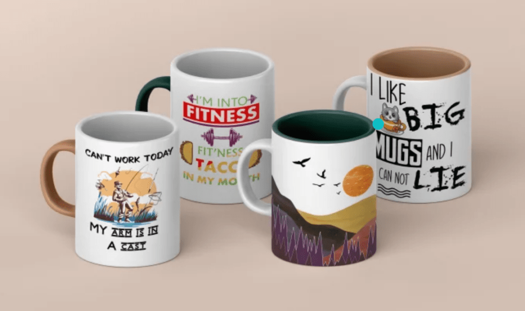 Mugs - best print on demand products to sell
