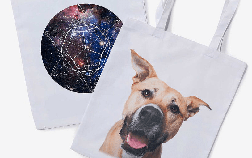 Tote bags - unique print on demand products