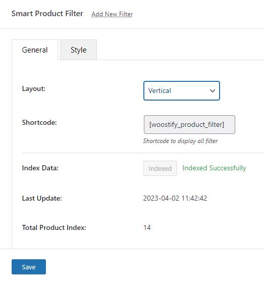 set up WooCommerce product filters
