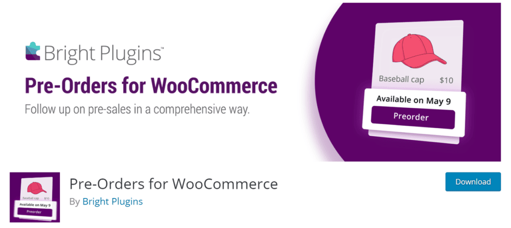 Bright Plugins Preorders for WooCommerce